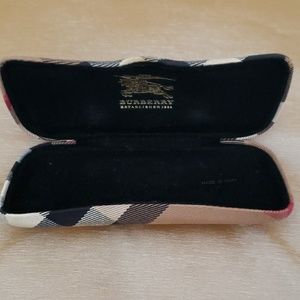 Burberry authentic canvas eyeglasses case